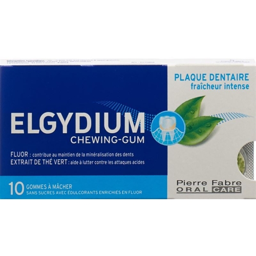 Elgydium Anti-Plaque Zahnpflege-Kaugummi 10 Stück buy online