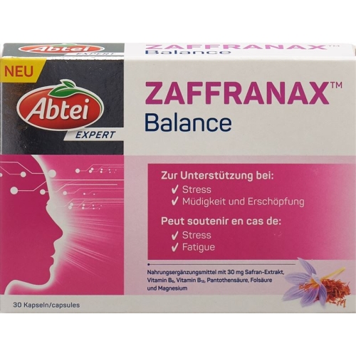 Abtei Zaffranax Balance Kapseln 30 Stück buy online