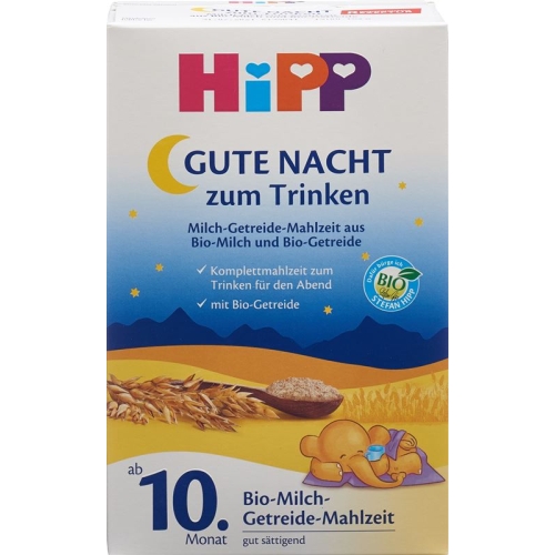 Hipp Gute Nacht Mahlzeit Milch-Getreide 500g buy online