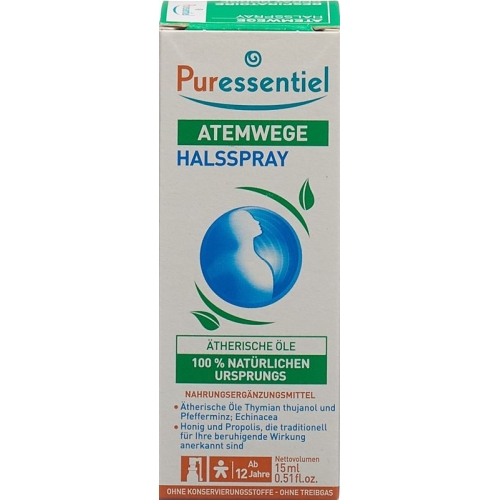 Puressentiel Throat Spray Respiratory Tract 15ml buy online