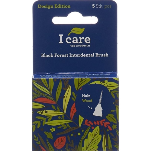 Top Caredent Black Forest Interdental Brush 5 Stück buy online