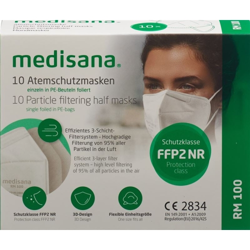 Medisana Respirator FFP2 RM100 10 pieces buy online