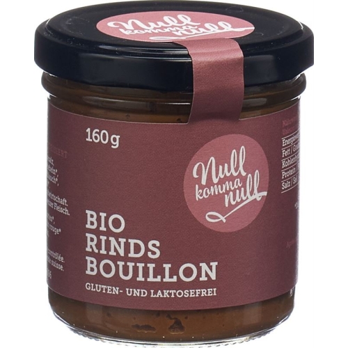 Nullkommanull Rindsbouillon Glas 160g buy online