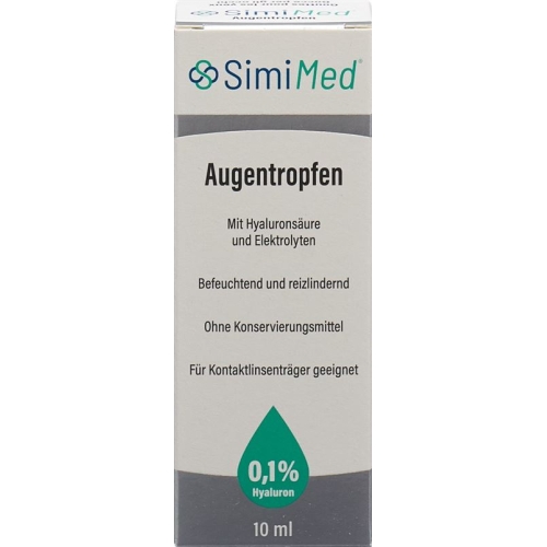 Simimed Augentropfen 0.1% Hyaluron 10ml buy online