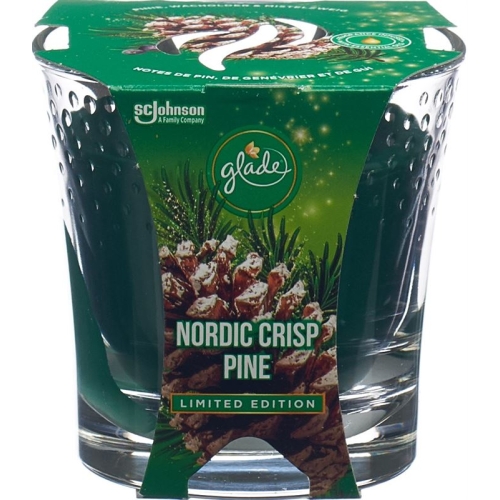 Glade Duftkerze Nordic Crisp Glas 129g buy online