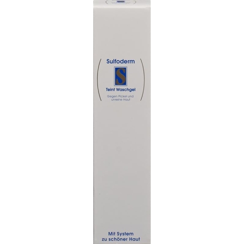 Sulfoderm S Teint Waschgel (neu) Tube 60ml buy online