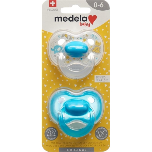 Medela Baby Dummy Original 0-6 Boy 2 pieces buy online