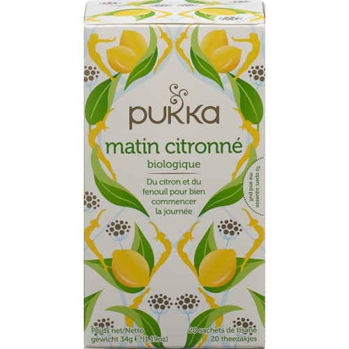 Pukka Matin Citronne The Bio F/e Beutel 20 Stück buy online