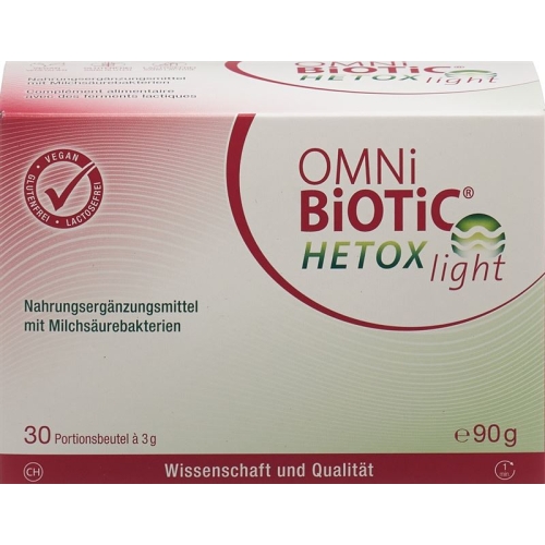 Omni-Biotic Hetox light powder 30x 3g buy online