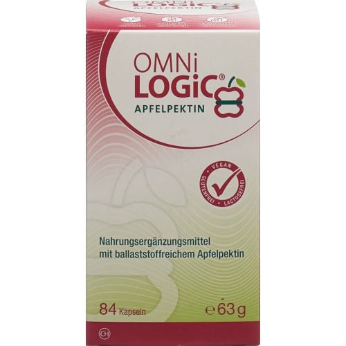 Omni-logic Apfelpektin Kapseln Dose 84 Stück buy online