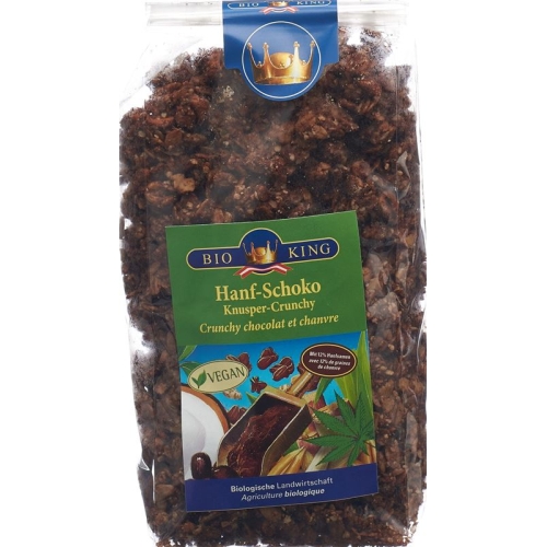 Bioking Knusper Crunchy Hanf Schoko Bio 375g buy online