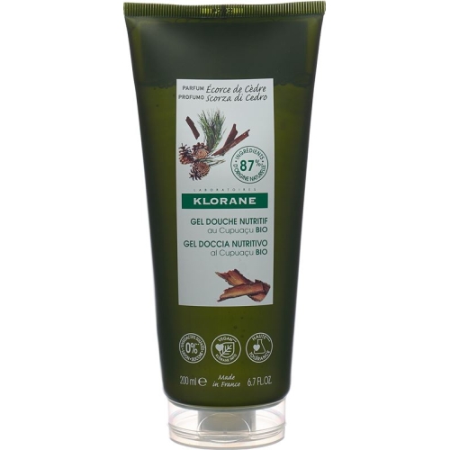 Klorane Shower Gel Cedar Bark 200ml buy online