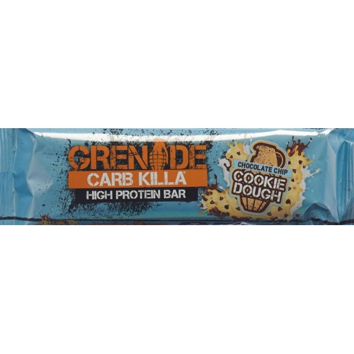 Grenade Carb Killa Bars Choco Chip Cookie Dou 60g buy online