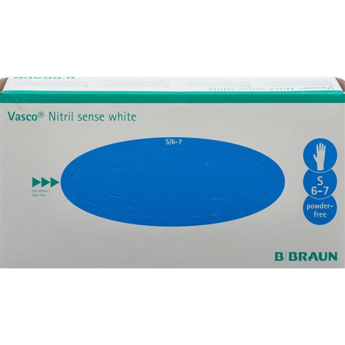 Vasco Nitril Sense S White 200 Stück buy online