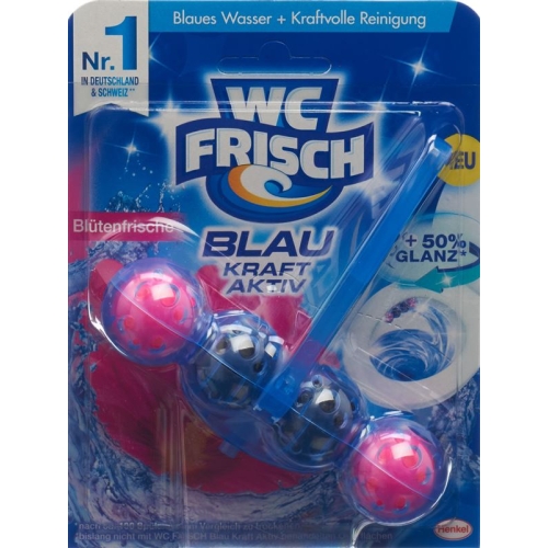 WC-frisch Kraft-Activ Blauspüler Blütenfri 50g buy online