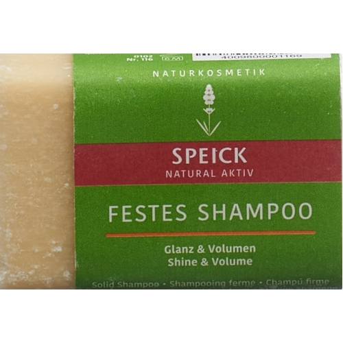 Speick Natural Aktiv Festes Shampoo Glanz Vol 60g buy online