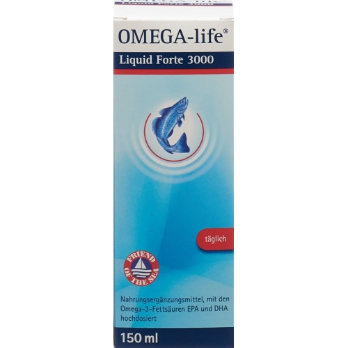 Omega-life Forte liquid bottle 150ml buy online