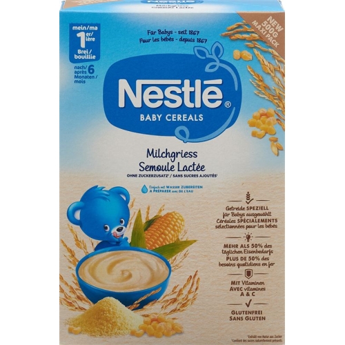 Nestle Baby Cereals Milchgriess 500g buy online