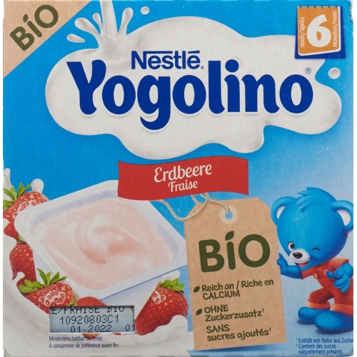 Nestle Yogolino Bio Erdbeer 90g buy online