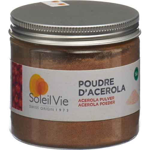 Soleil Vie Acerola Pulver Bio Dose 140g buy online