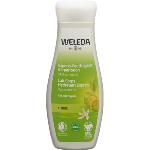 Weleda Body Lotion Citrus Express Moisture 200 ml buy online