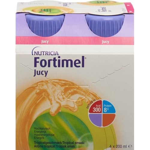 Fortimel Jucy Tropical (neu) 4 Flasche 200ml buy online