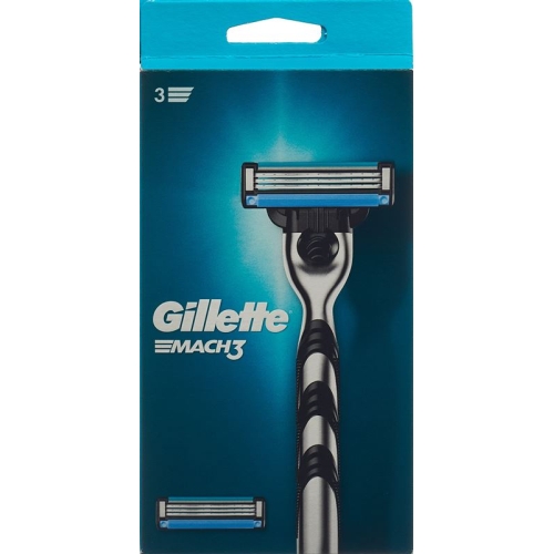 Gillette Mach3 Shaver 2 blades buy online