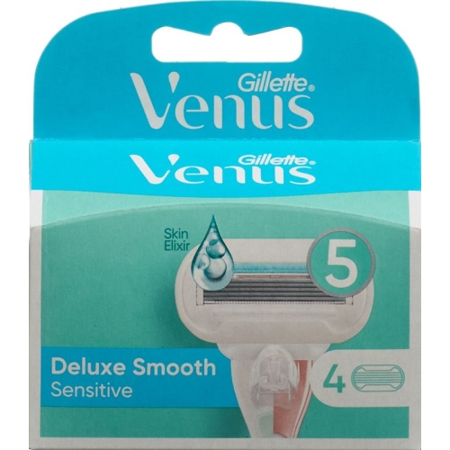 Gillette Venus Deluxe Smooth Blades Sensitive 4 pieces buy online