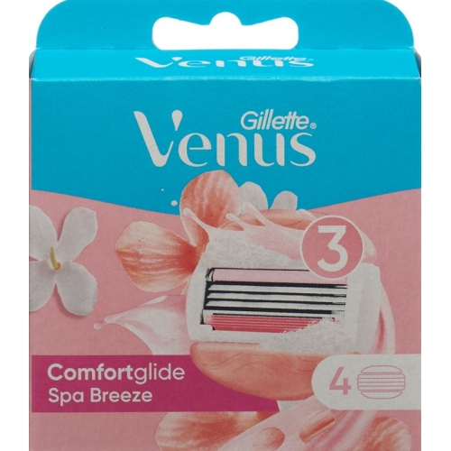 Gillette Venus Comfortglide Blades Spa Breeze 4 pieces buy online