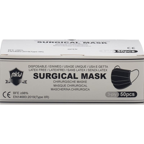 Mkw Op-Maske Typ Iir Schwarz 50 Stück buy online