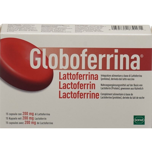 Globoferrina Kapseln 200mg 15 Stück buy online