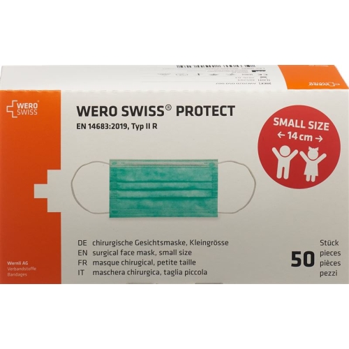 Wero Swiss Protect Maske Typ Iir Small 50 Stück buy online