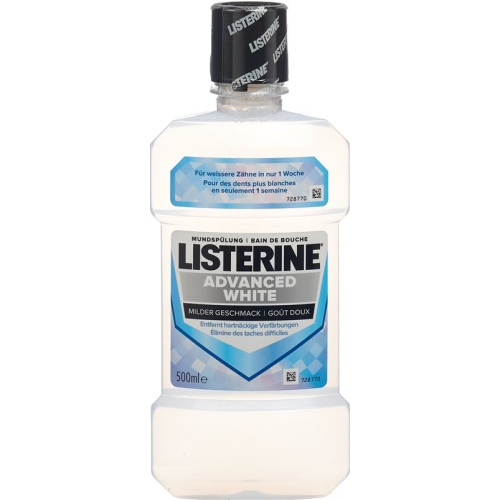 Listerine Advanced White Mild Bottle 500ml buy online