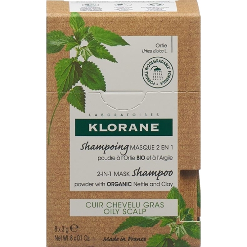 Klorane Mask Shampoo Nettle Organic 8x 3g buy online