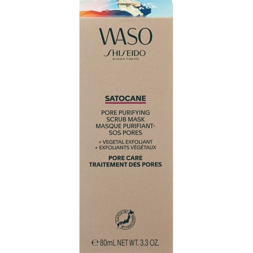 Shiseido Waso Satocane Pore Purif Scrub 80ml buy online