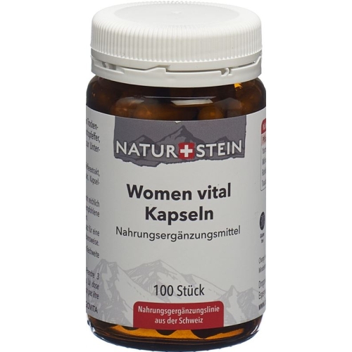 Naturstein Women Vital Kapseln Glas 100 Stück buy online