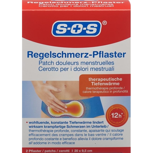 SOS Period Pain Patch 2 Piece buy online