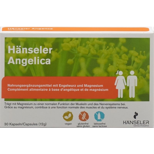 Hänseler Angelica Capsules 30 pieces buy online