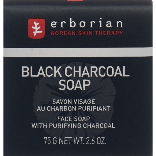 Erborian Korean Ther Black Charcoal Soap 75g buy online