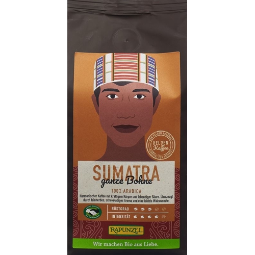 Rapunzel Heldenkaffee Sumatra Bio Beutel 250g buy online