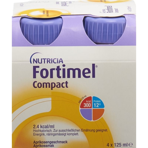 Fortimel Compact Aprikose (neu) 4 Flasche 125ml buy online