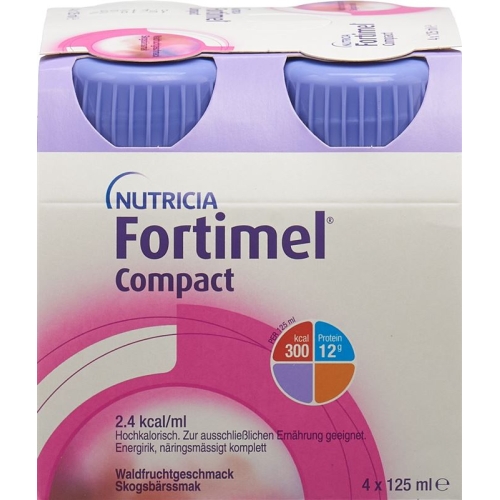 Fortimel Compact Waldfrucht (neu) 4 Flasche 125ml buy online