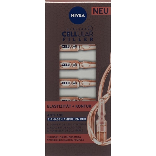 Nivea Hyalur Elast+kont 2-phasen Ampullen 8.4ml buy online