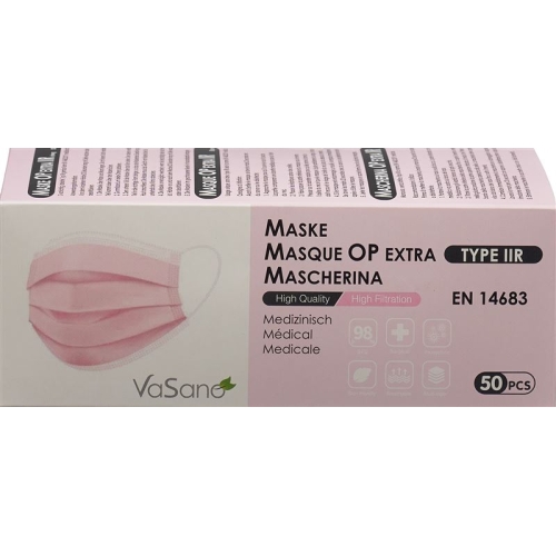 Vasano Op Maske Extra Iir D/f/i/e Hellrosa 50 Stück buy online