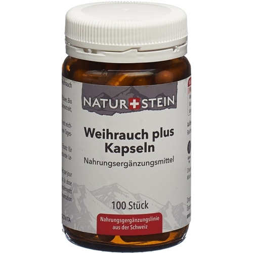 Naturstein Weihrauch Plus Kapseln Glas 100 Stück buy online