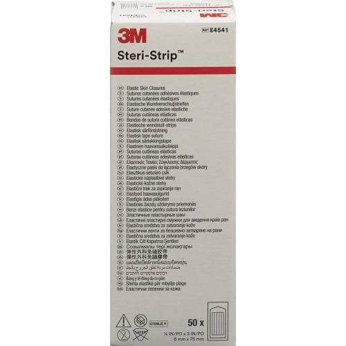 3M Steri Strip Elastic 6x75mm Skin coloured 50x 3 pieces buy online