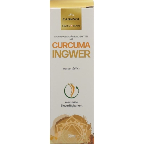 Cannsol Curcuma Ingwer Max Bioverf Pip Flasche 30ml buy online