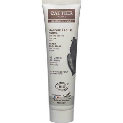 Cattier Soins Visage Masque Argile Noire 100ml buy online