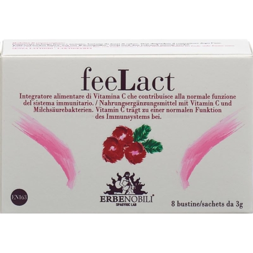 Erbenobili Feelact Pulver 8 Beutel 3g buy online