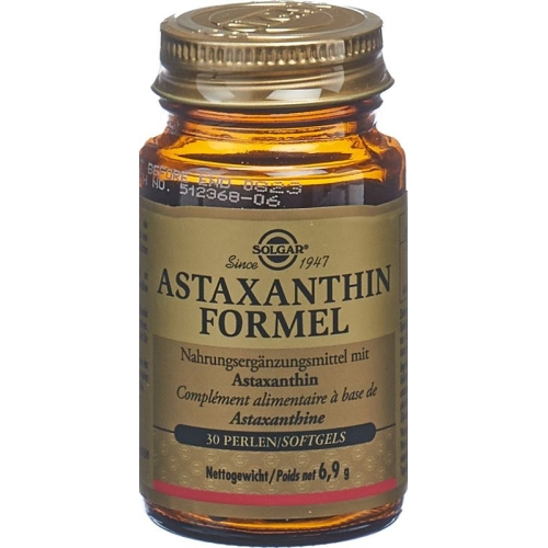 Solgar Astaxanthin Formel Perlen (neu) Flasche 30 Stück buy online